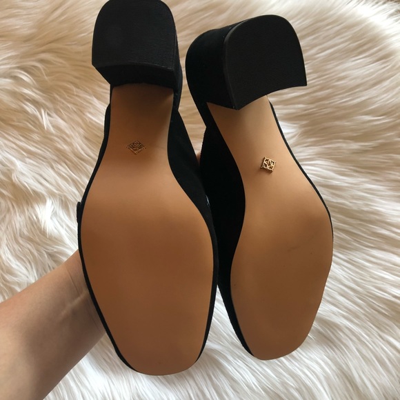 Nanette Lepore Peggy Embroidered Block Heel Mule - Picture 5 of 8